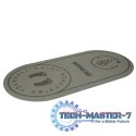 Mata fitness do ćwiczeń jogi skakania na skakance wygłuszająca antypoślizgowa 125x61,5x0,6 cm szara