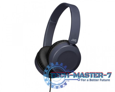Słuchawki nauszne z mikrofonem JVC HA-S31M (1.2m /3.5 mm minijack wtyk/Niebieski) Słuchawki nauszne z mikrofonem JVC HA-S31M (1.2m /3.5 mm minijack wtyk/Niebieski)
