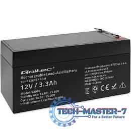 Akumulator AGM | 12V | 3.3Ah | max. 49.5A