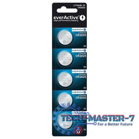 Bateria litowa CR2025 blister 5 szt. Bateria litowa CR2025 blister 5 szt.