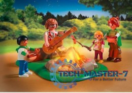 Klocki Zestaw z figurkami Family Fun 71001 Domek na drzewie ze zjeżdżalnią