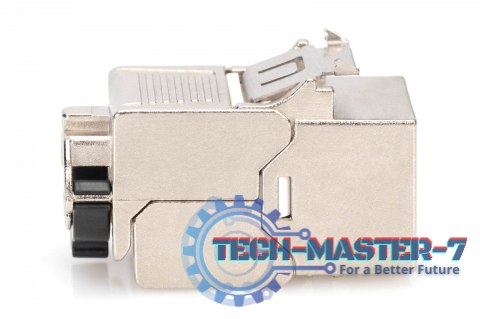 Moduł Keystone RJ45 (8P8C) kat. 8.1 STP, ekranowany, beznarzędziowy, stalowy Moduł Keystone RJ45 (8P8C) kat. 8.1 STP, ekranowany, beznarzędziowy, stalowy