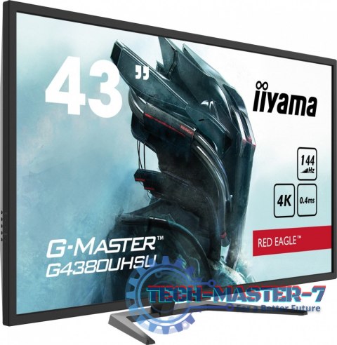 Monitor 43 cale G4380UHSU-B1 4K, VA, 2xHDMI, DP, 0,4ms, 550cd/m2, USB3.0 Monitor 43 cale G4380UHSU-B1 4K, VA, 2xHDMI, DP, 0,4ms, 550cd/m2, USB3.0
