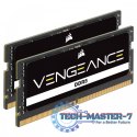 Pamięć DDR5 Vengeance 32GB/4800 (2*16) CL40 SODIMM, czarna