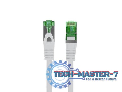Patchcord cat.7 S/FTP LSZH CU 0.25m fluke passed szary Patchcord cat.7 S/FTP LSZH CU 0.25m fluke passed szary