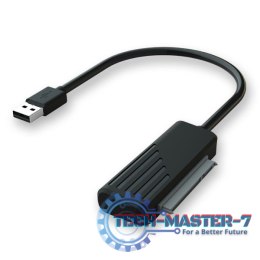 Adapter SATA żeński - USB 3.0 męski do dysków 2,5, AK-38