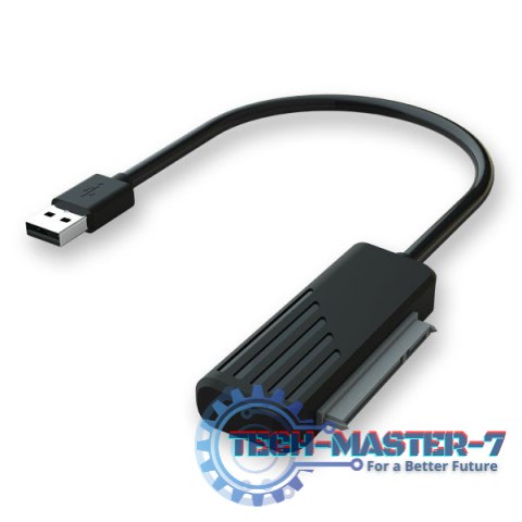 Adapter SATA żeński - USB 3.0 męski do dysków 2,5, AK-38 Adapter SATA żeński - USB 3.0 męski do dysków 2,5, AK-38