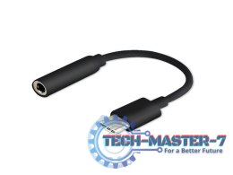 Adapter audio - USB typ C - Mini Jack 3,5mm, AK-35/B