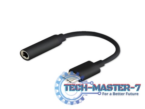 Adapter audio - USB typ C - Mini Jack 3,5mm, AK-35/B Adapter audio - USB typ C - Mini Jack 3,5mm, AK-35/B
