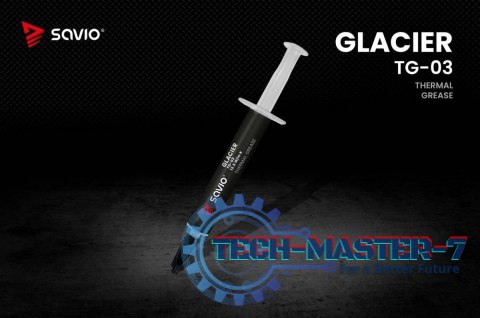Glacier Pasta termoprzewodząca 13.5 W/mK 2g TG-03 Glacier Pasta termoprzewodząca 13.5 W/mK 2g TG-03