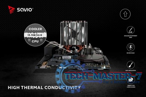Glacier Pasta termoprzewodząca 13.5 W/mK 2g TG-03 Glacier Pasta termoprzewodząca 13.5 W/mK 2g TG-03