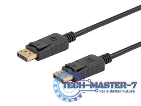 Kabel DisplayPort (M) - DisplayPort (M) v1.2 3m, CL-137 Kabel DisplayPort (M) - DisplayPort (M) v1.2 3m, CL-137
