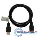 Kabel HDMI złoty v1.4 3D, 4Kx2K, 1.5m, CL-01