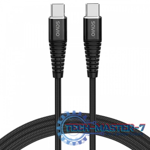 Kabel USB typu C - USB typu C 5A 2m, CL-160 Kabel USB typu C - USB typu C 5A 2m, CL-160