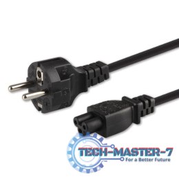 Kabel zasilający koniczynka, 1,2m, wielopak 10 szt., CL-67