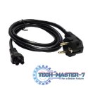 Kabel zasilający koniczynka 3x0.75mm2, 1,8m, CL-81