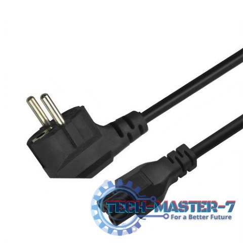 Kabel zasilający koniczynka, 3m, CL-158 Kabel zasilający koniczynka, 3m, CL-158