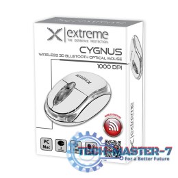 Mysz Bluetooth 3D Cygnus Biała