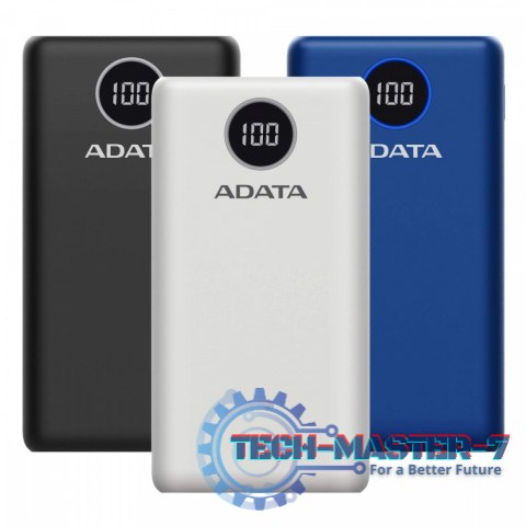 Powerbank P20000QCD 20000mAh Niebieski QC/PD Powerbank P20000QCD 20000mAh Niebieski QC/PD