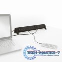 Przedłużacz 5x2PZ +USB A/C 1,5m czarny