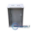 Szafa rack 18U 600x450mm szara wisząca