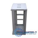 Szafa rack 18U 600x450mm szara wisząca