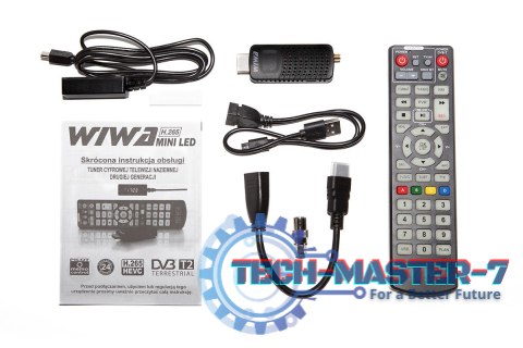 Tuner TV H.265 MINI LED DVB-T/DVB-T2 H.265 HD Tuner TV H.265 MINI LED DVB-T/DVB-T2 H.265 HD
