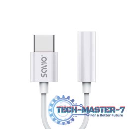 Adapter USB-C - Mini Jack 3,5mm, Xiaomi, Huawei, Oppo, AK-51