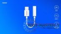 Adapter USB-C - Mini Jack 3,5mm, Xiaomi, Huawei, Oppo, AK-51