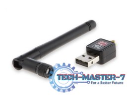 Adapter WiFi na USB z anteną, 150Mbps, CL-63