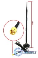 Dookólna antena WiFi 12dBI 41CM RP-SMA PODS, AK-05