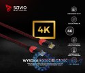 Kabel HDMI 2.0 czerwono-czarny 3 m, GCL-04