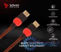 Kabel HDMI 2.0 czerwono-czarny 3 m, GCL-04