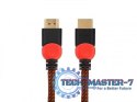 Kabel HDMI 2.0 czerwono-czarny 3 m, GCL-04
