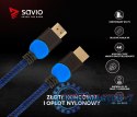 Kabel HDMI 2.0 niebiesko-czarny 3m, GCL-05