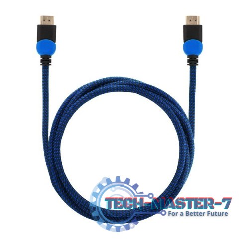 Kabel HDMI 2.0 niebiesko-czarny 3m, GCL-05 Kabel HDMI 2.0 niebiesko-czarny 3m, GCL-05