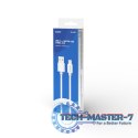 Kabel USB- A - micro USB, 2A, 3m, CL-167