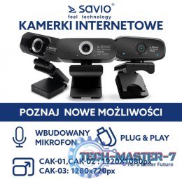 Kamera internetowa USB Full HD, CAK-01
