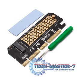 Karta rozszerzeń, adapter M.2 NVMe M-Key PCI-E, AK-41