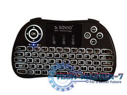 Klawiatura podświetlana bezprzewodowa TV Box, Smart TV, konsole, PC, KW-02
