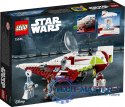 Klocki Zestaw konstrukcyjny Star Wars 75333 Myśliwiec Jedi Obi-Wana Kenobiego