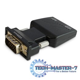 Konwerter VGA do HDMI, Audio, Full HD, CL-145