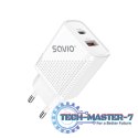 Ładowarka sieciowa USB Quick Charge Power Delivery 3.0 18W +1m kabel USB typ C, LA-05 C