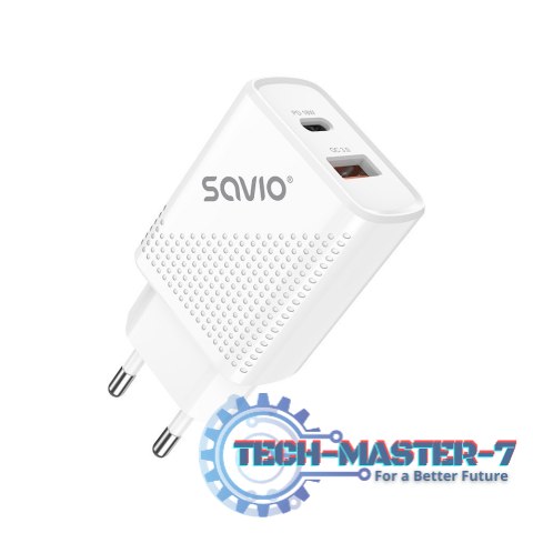 Ładowarka sieciowa USB Quick Charge Power Delivery 3.0 18W +1m kabel USB typ C, LA-05 C Ładowarka sieciowa USB Quick Charge Power Delivery 3.0 18W +1m kabel USB typ C, LA-05 C