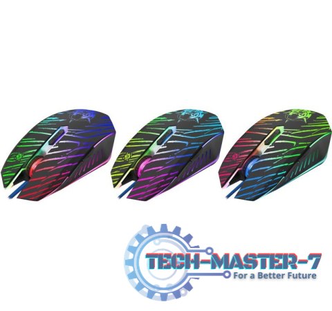 Mysz gamingowa przewodowa DARK AGENT GM-590L 12800 dpi 6P Mysz gamingowa przewodowa DARK AGENT GM-590L 12800 dpi 6P