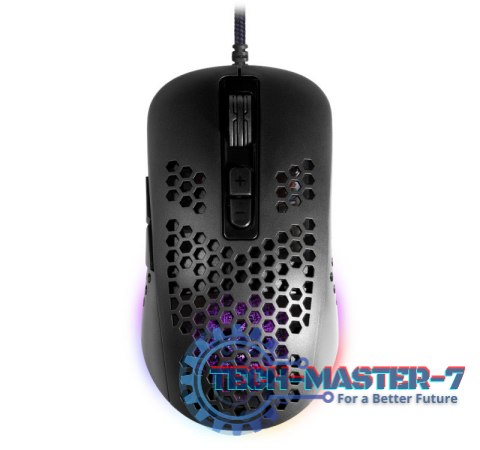 Mysz gamingowa przewodowa SHEPARD GM-620L 12800 dpi 7P RGB Mysz gamingowa przewodowa SHEPARD GM-620L 12800 dpi 7P RGB
