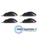 Mysz gamingowa przewodowa SHEPARD GM-620L 12800 dpi 7P RGB