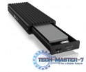 Obudowa IB-1817MCT-C31 NVMe/SATA M.2 2230/2242/2260/2280 Beznarzędziowa