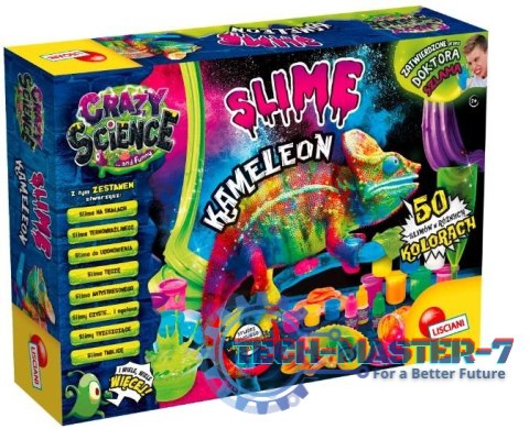 Zestaw naukowy Crazy Science Slime Kameleon Zestaw naukowy Crazy Science Slime Kameleon