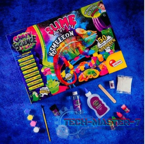 Zestaw naukowy Crazy Science Slime Kameleon Zestaw naukowy Crazy Science Slime Kameleon